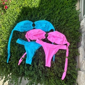 Terry Cloth Bikini Set